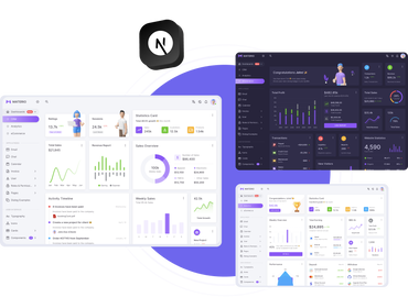 nextjs admin template