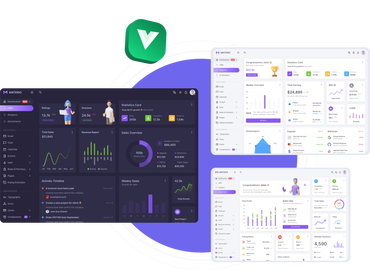 nuxtjs admin template